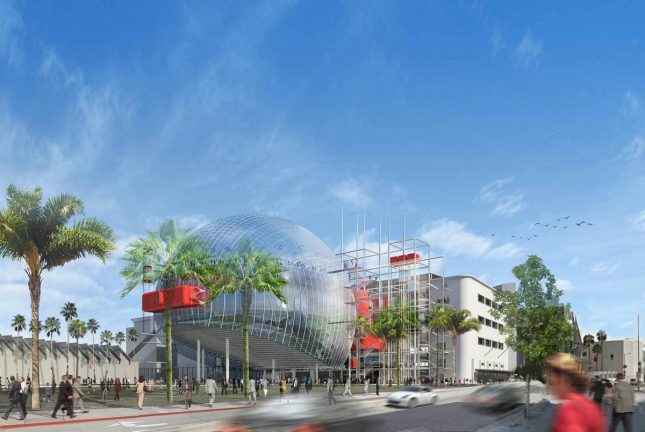 design by Renzo Piano for the proposed Academy museum