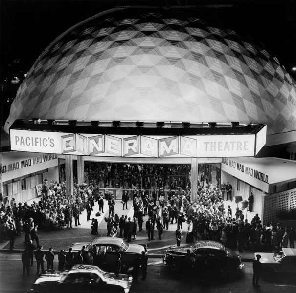 The premiere of It's a Mad, Mad, Mad, Mad World at the Dome in 1963.