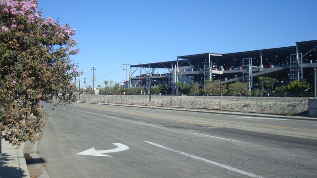 The new Regional Intermodal Transportation Center at Burbank Airport.