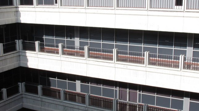 All offices open onto the central atrium.
