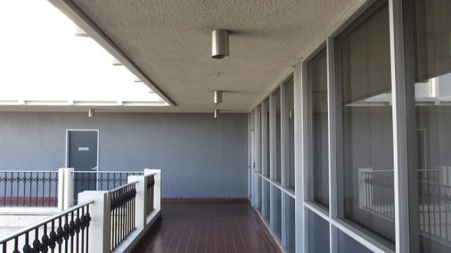 Walkway on the third level.