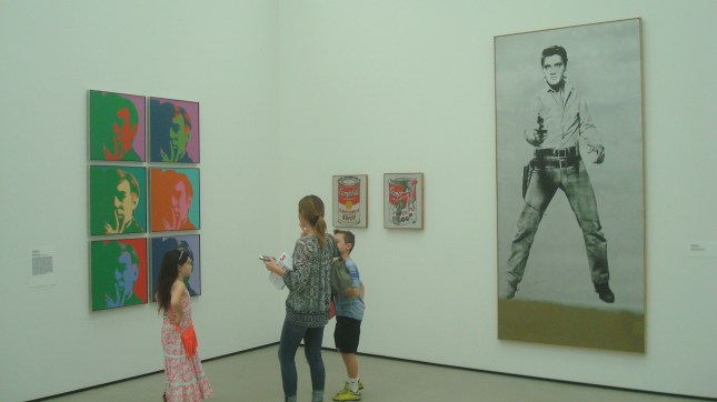 A room full of Warhol.