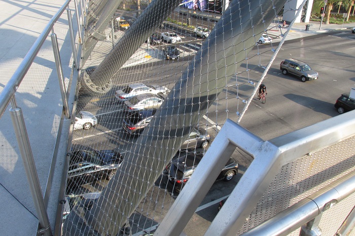 Looking down on Lankershim Blvd..