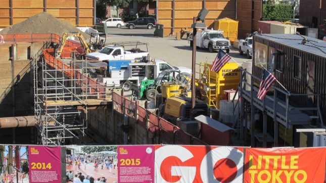 Another shot of construction on the Regional Connector.